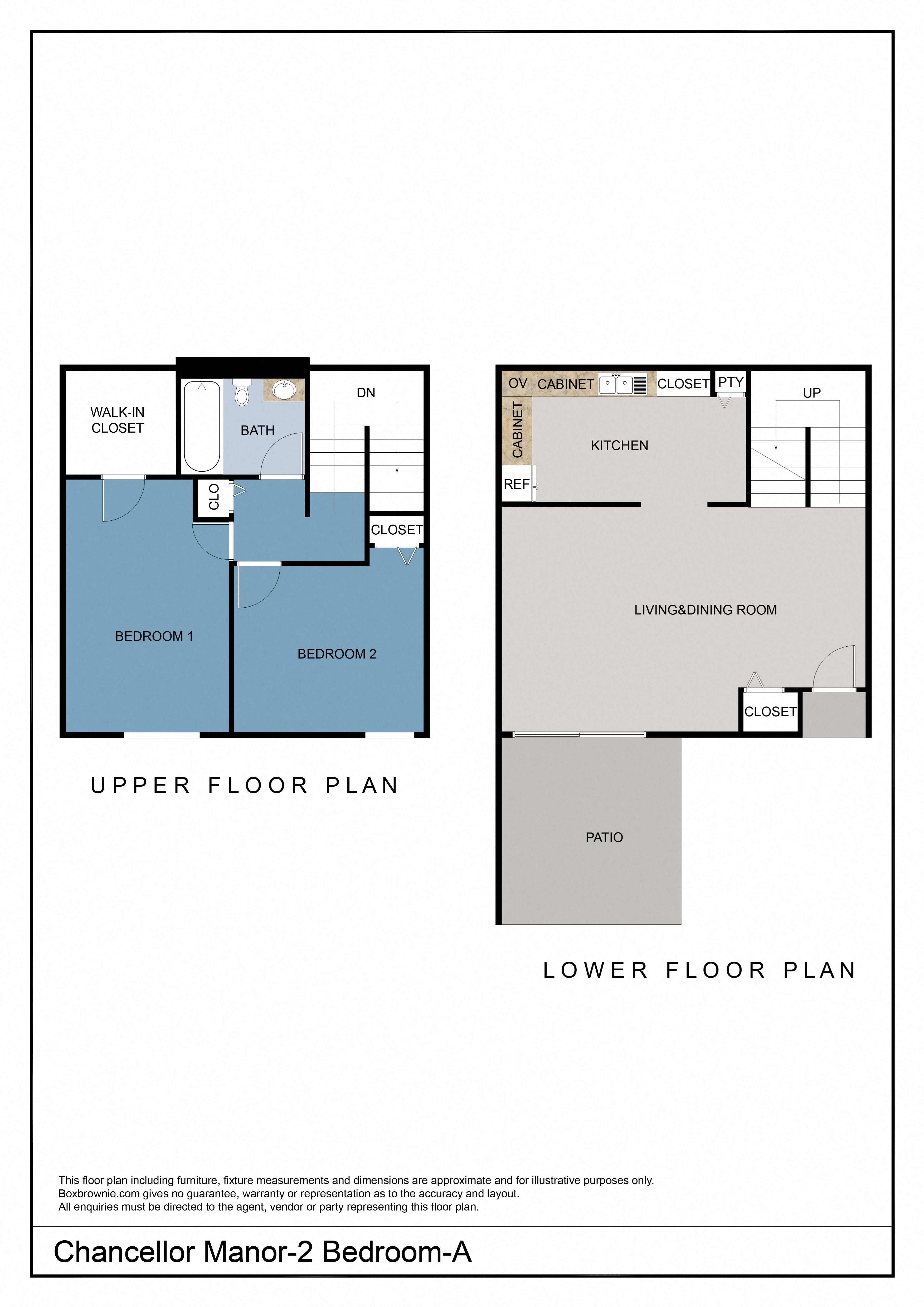 Floor Plans of Chancellor Manor in Burnsville, MN
